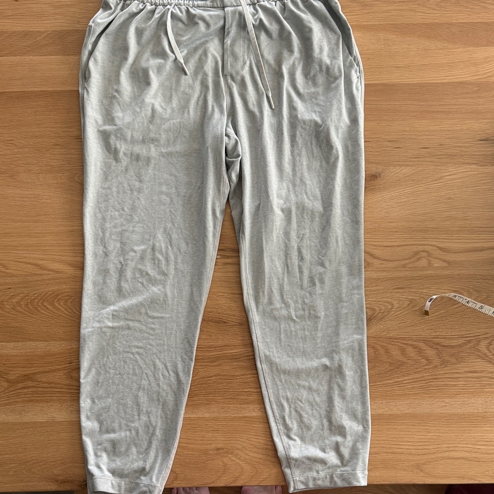 lululemon athletica Light Gray Sweatpants